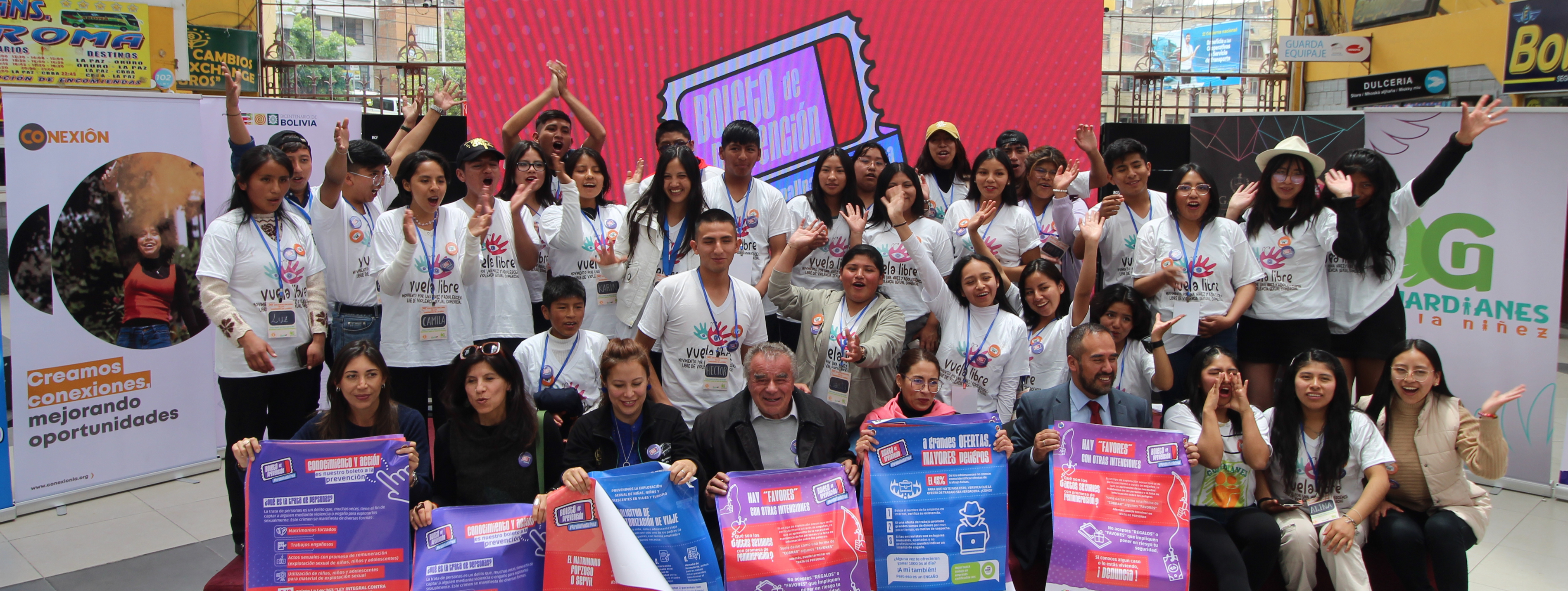 'Boleto de Prevención' ¡Vivamos sin trata!